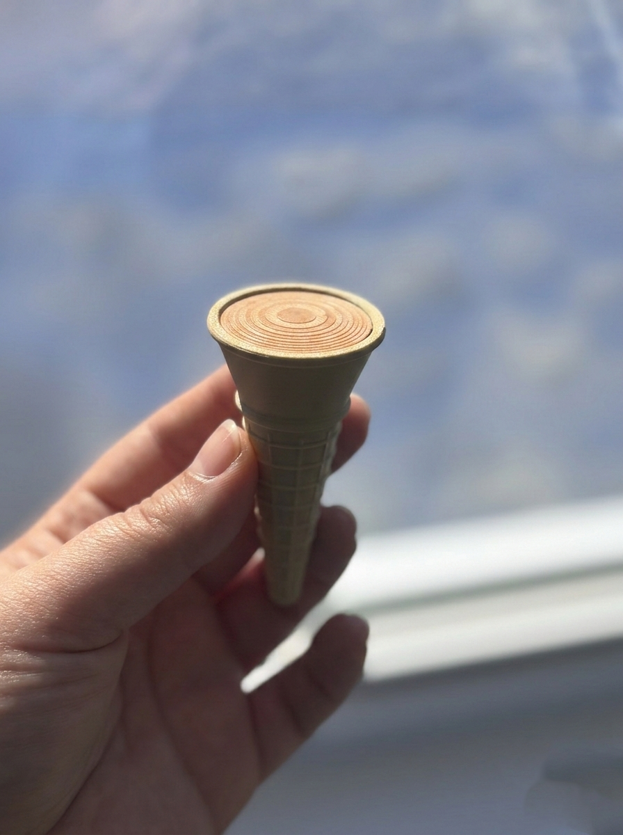 Ensemble de petits cornets et sucettes à l'érable