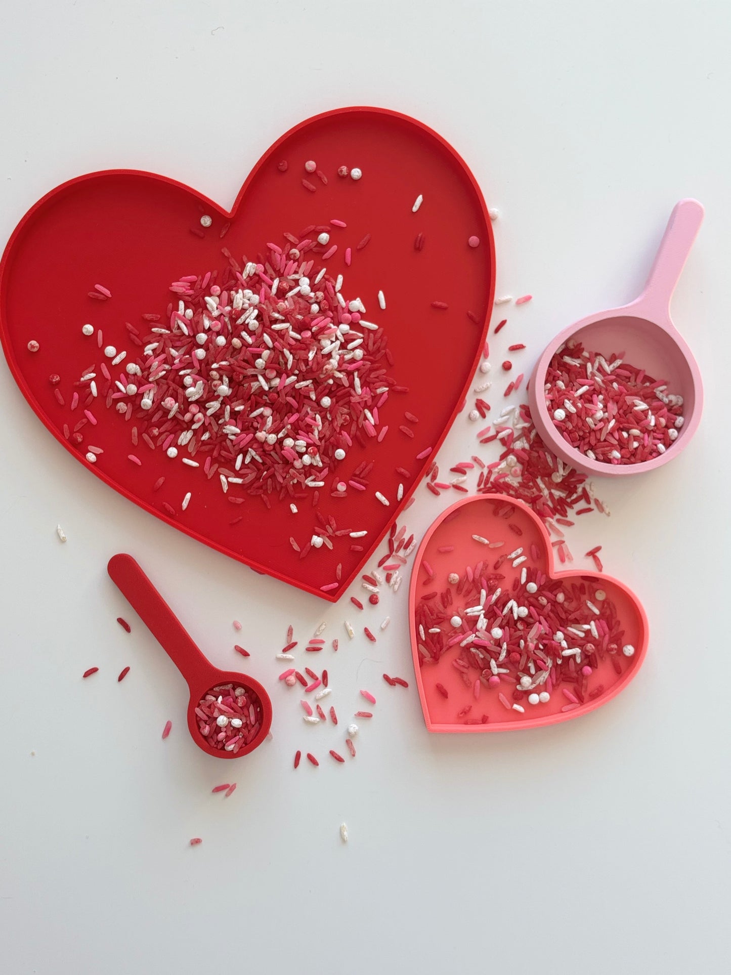 Plateau sensoriel à remplir Saint-Valentin