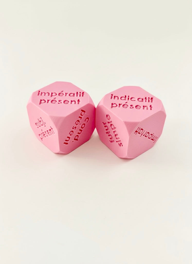 Dés de conjugaison - Ensemble complet