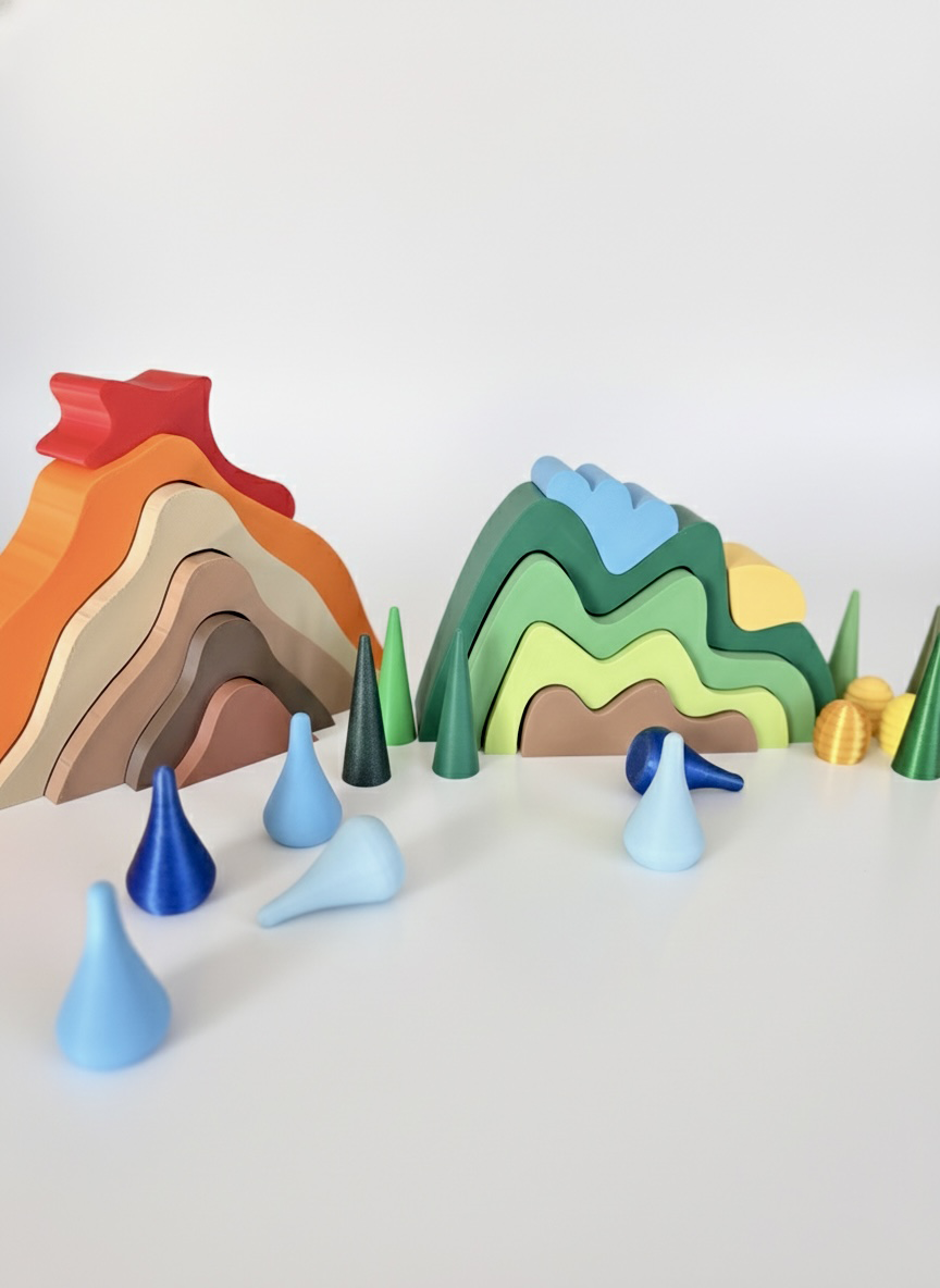 🌋 Ensemble " Nature Volcanique " (48 pièces)