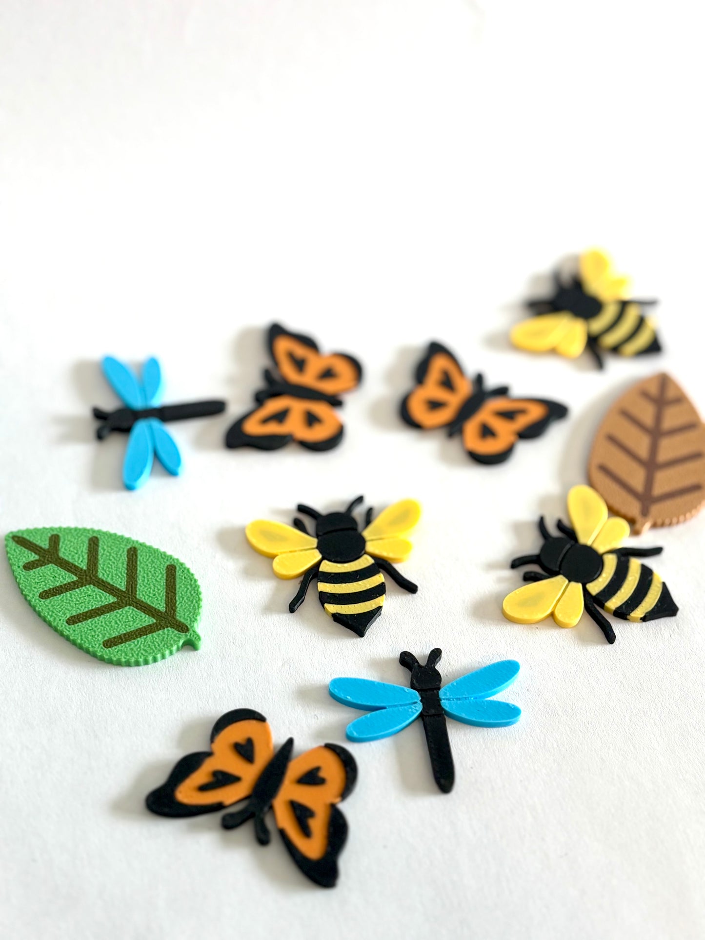 Ensemble de jetons feuille d'automne