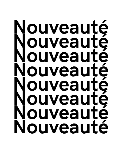 Nouveauté