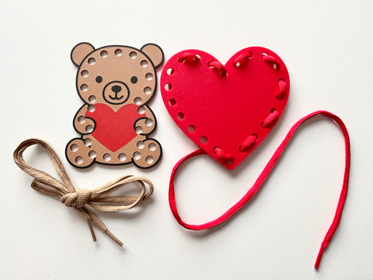 Ensemble à lacer st-valentin