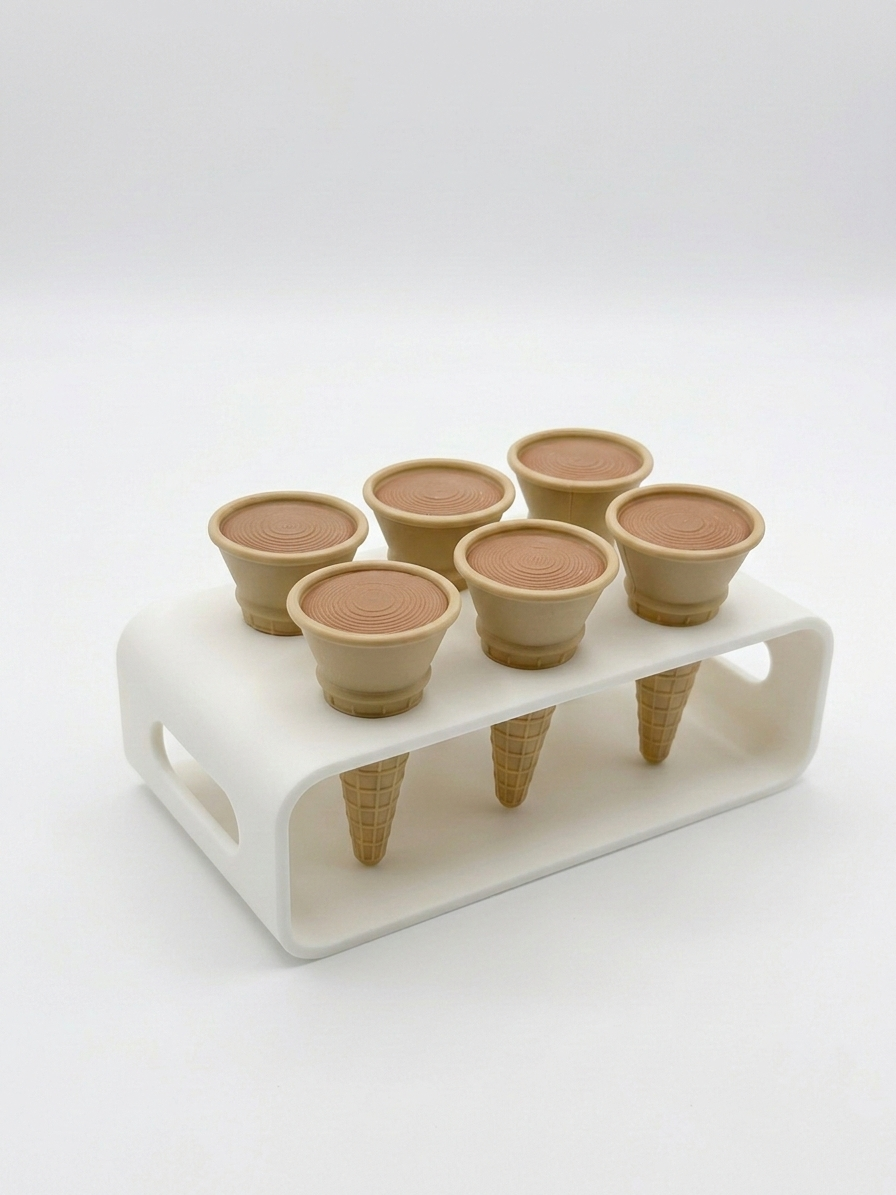 Ensemble de petits cornets et sucettes  à l'érable