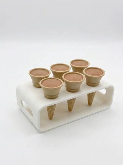 Ensemble de petits cornets et sucettes  à l'érable