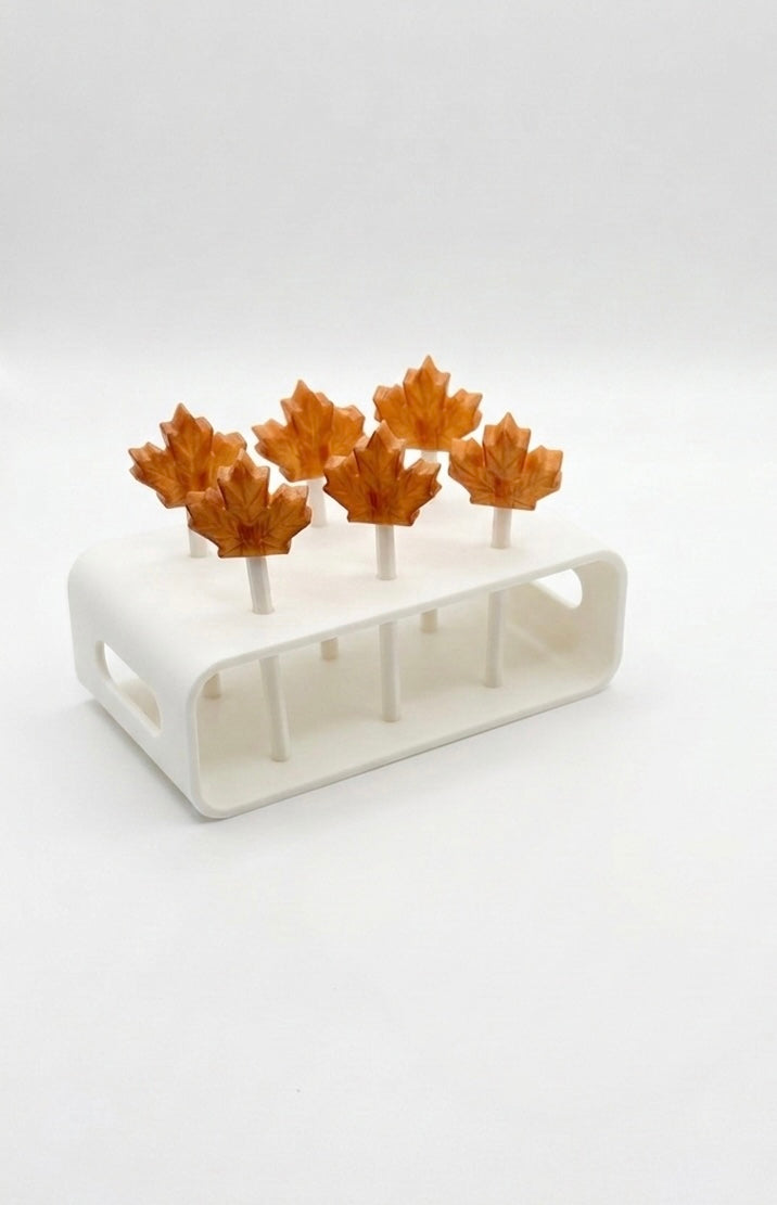 Ensemble de petits cornets et sucettes  à l'érable