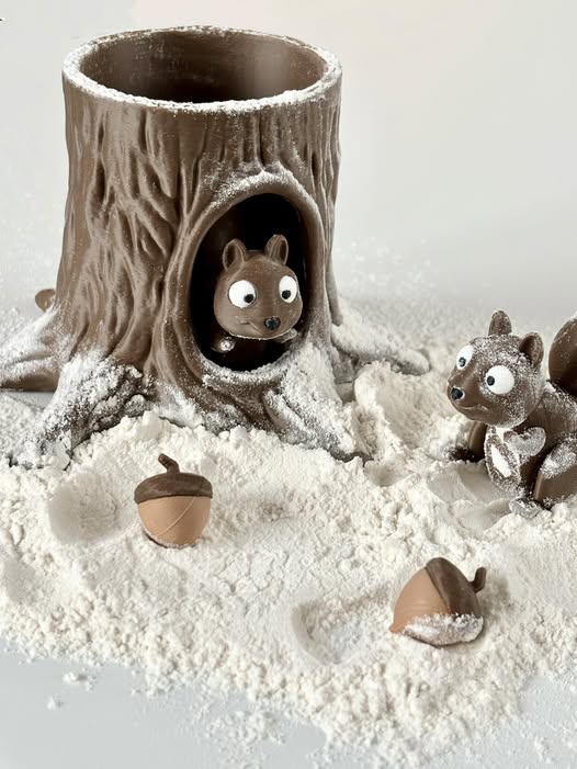 Ensemble " maison des écureuils " 🐿️