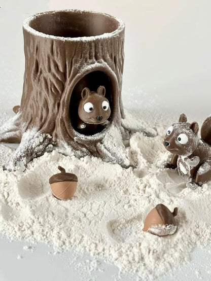 Ensemble " maison des écureuils " 🐿️