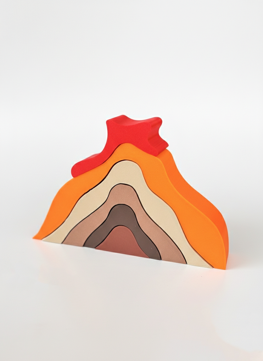 🌋Volcan empilable