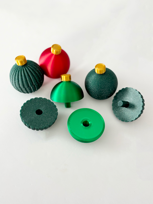 Ensemble de 10 boules de Noël à assembler