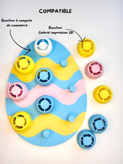 Plateau éducatif à visser
