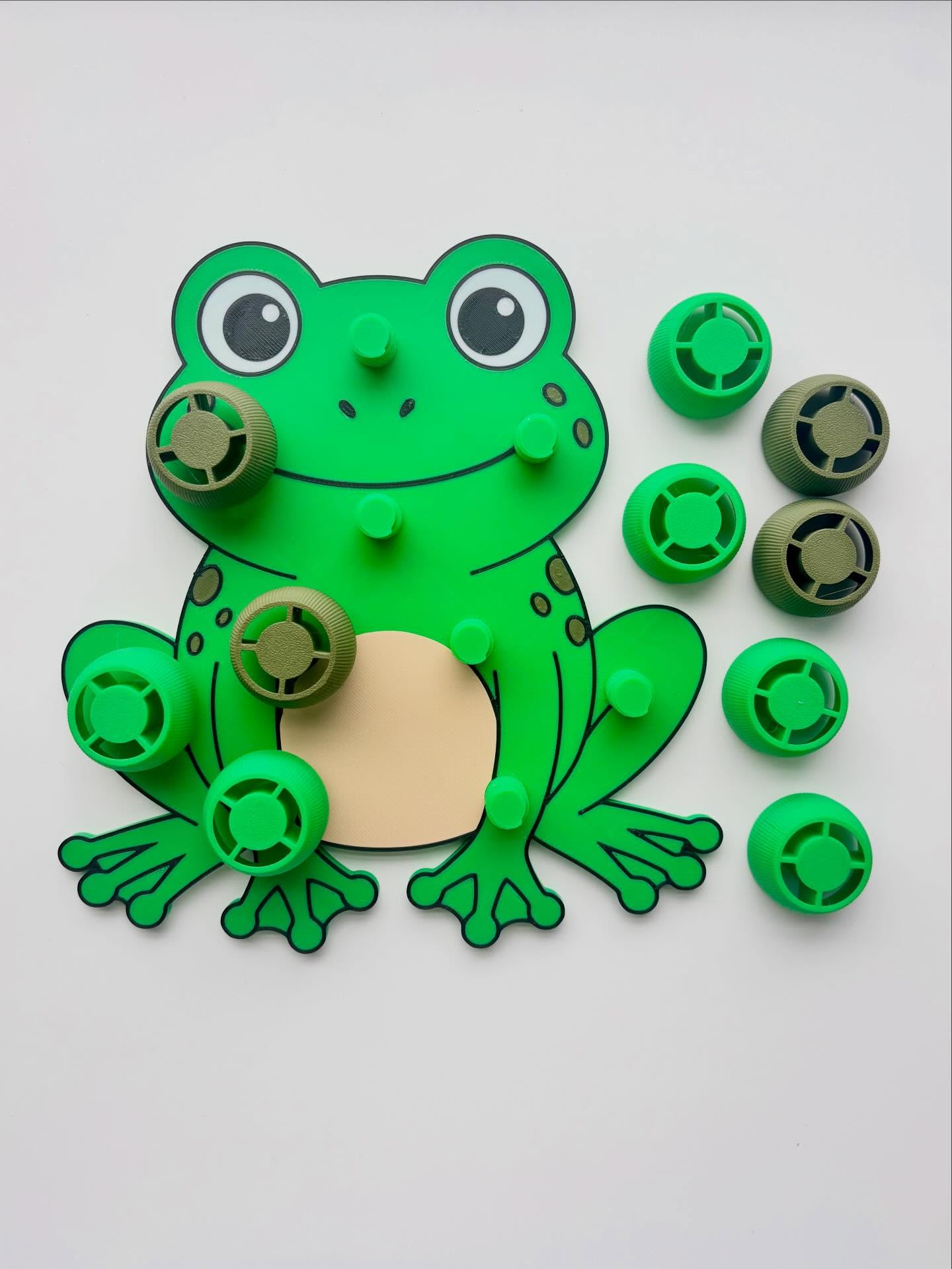 Plateau à visser – Le monde des grenouilles 🐸