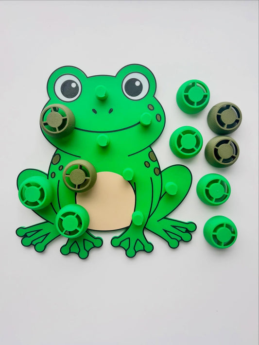 Plateau à visser – Le monde des grenouilles 🐸