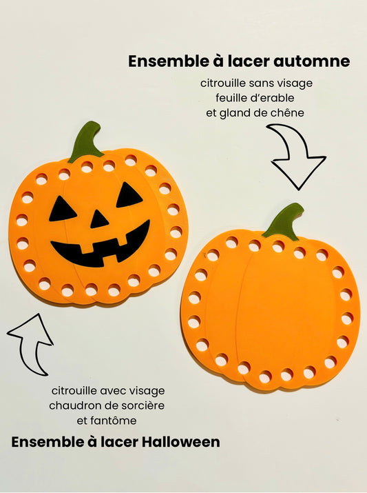 Ensemble automne à lacer