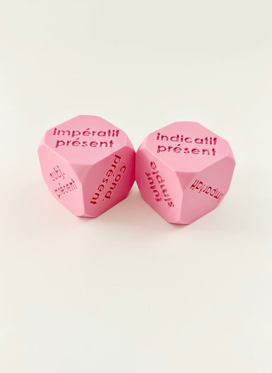 Dés de conjugaison - Ensemble complet