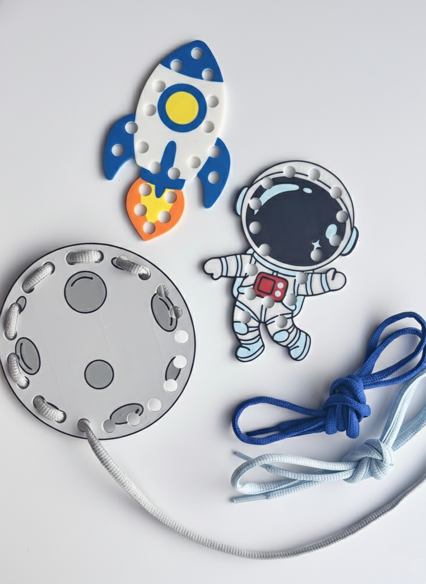 Ensemble à lacer " exploration spatiale "