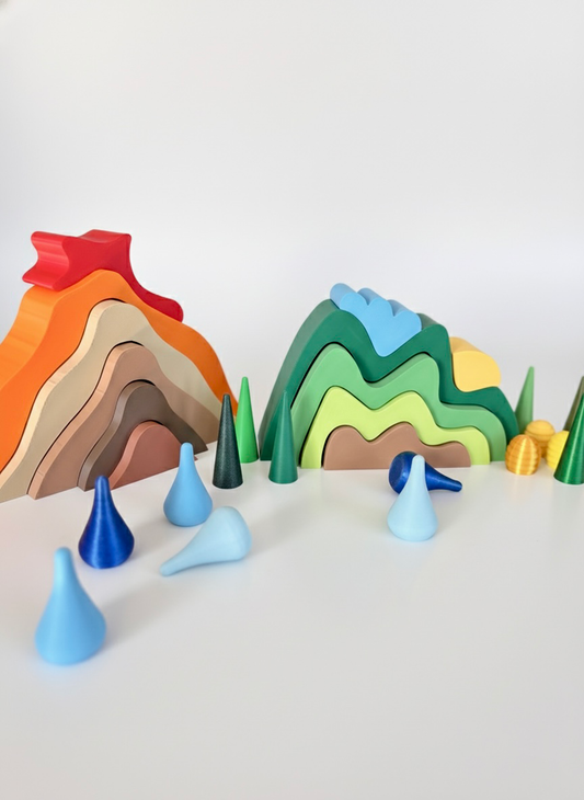 🌋 Ensemble " Nature Volcanique " (48 pièces)