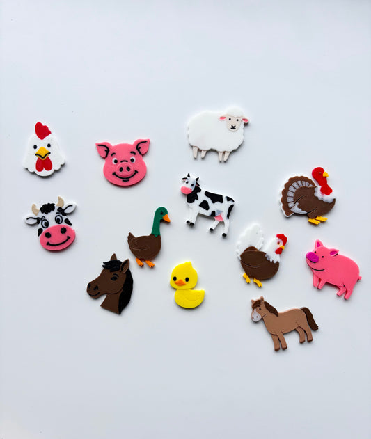 Jeton animaux de la ferme