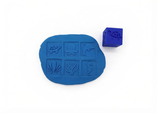 Cube à pâte à modeler - Ocean