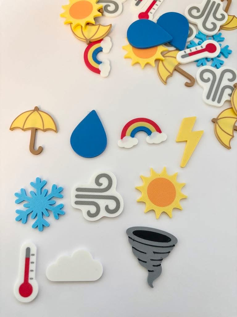 Ensemble de jetons '' Météo ''