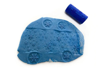 Rouleau à pâte à modeler – motifs embossés