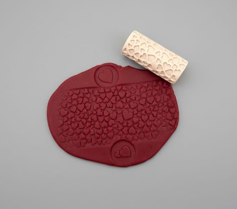 Rouleau à pâte à modeler – motifs embossés