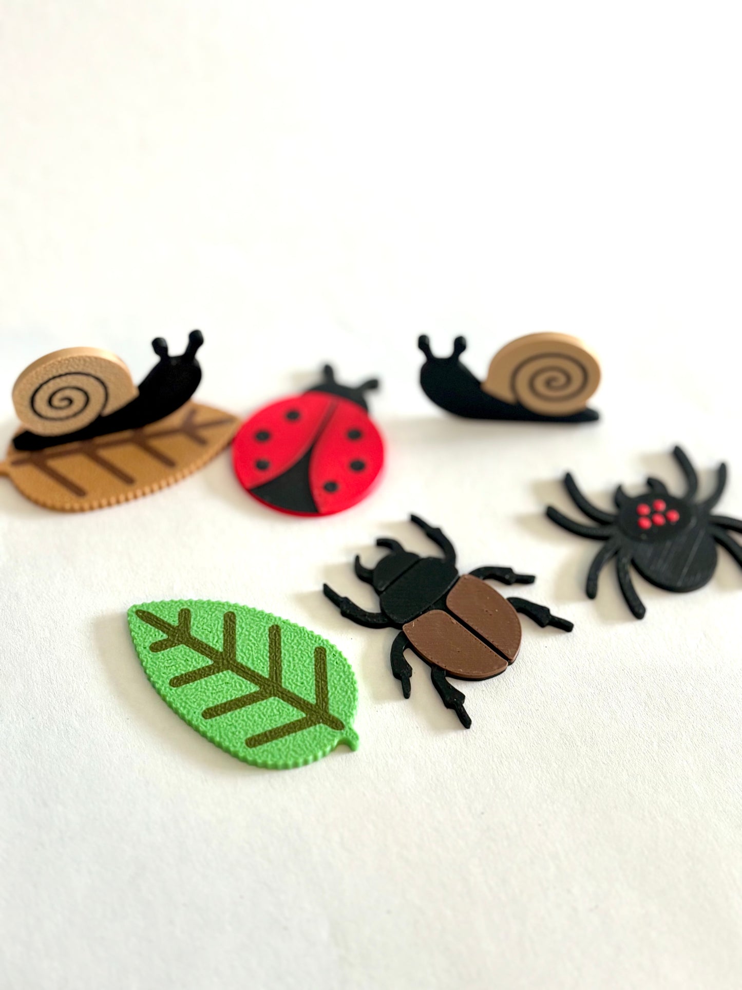 Ensemble de jetons « insecte »