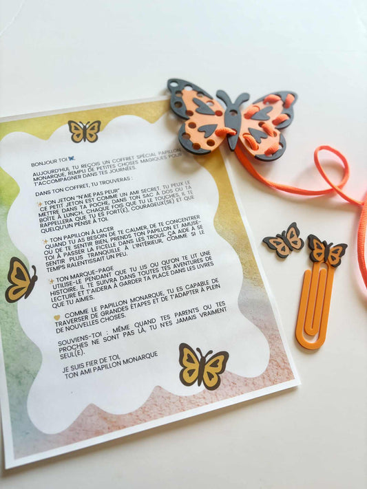 Coffret Papillon Monarque