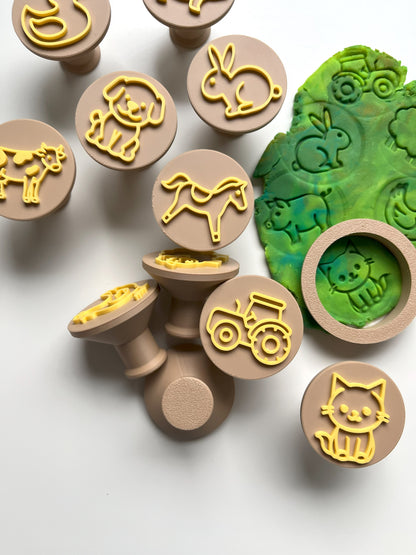 Estampes thématiques pour pâte à modeler 🎨