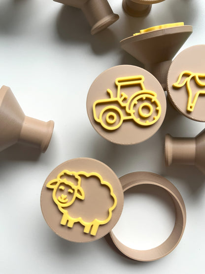 Estampes thématiques pour pâte à modeler 🎨