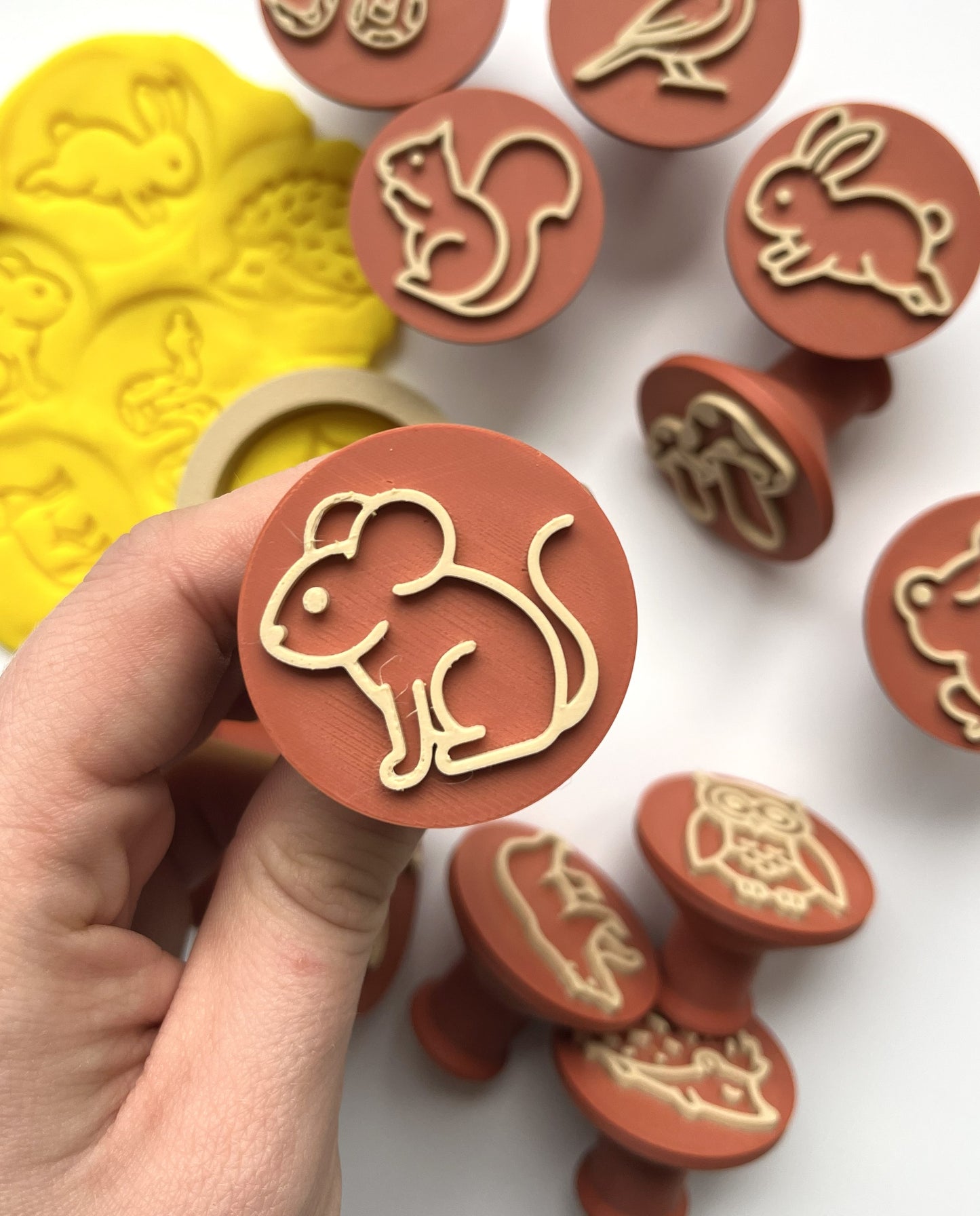 Estampes thématiques pour pâte à modeler 🎨