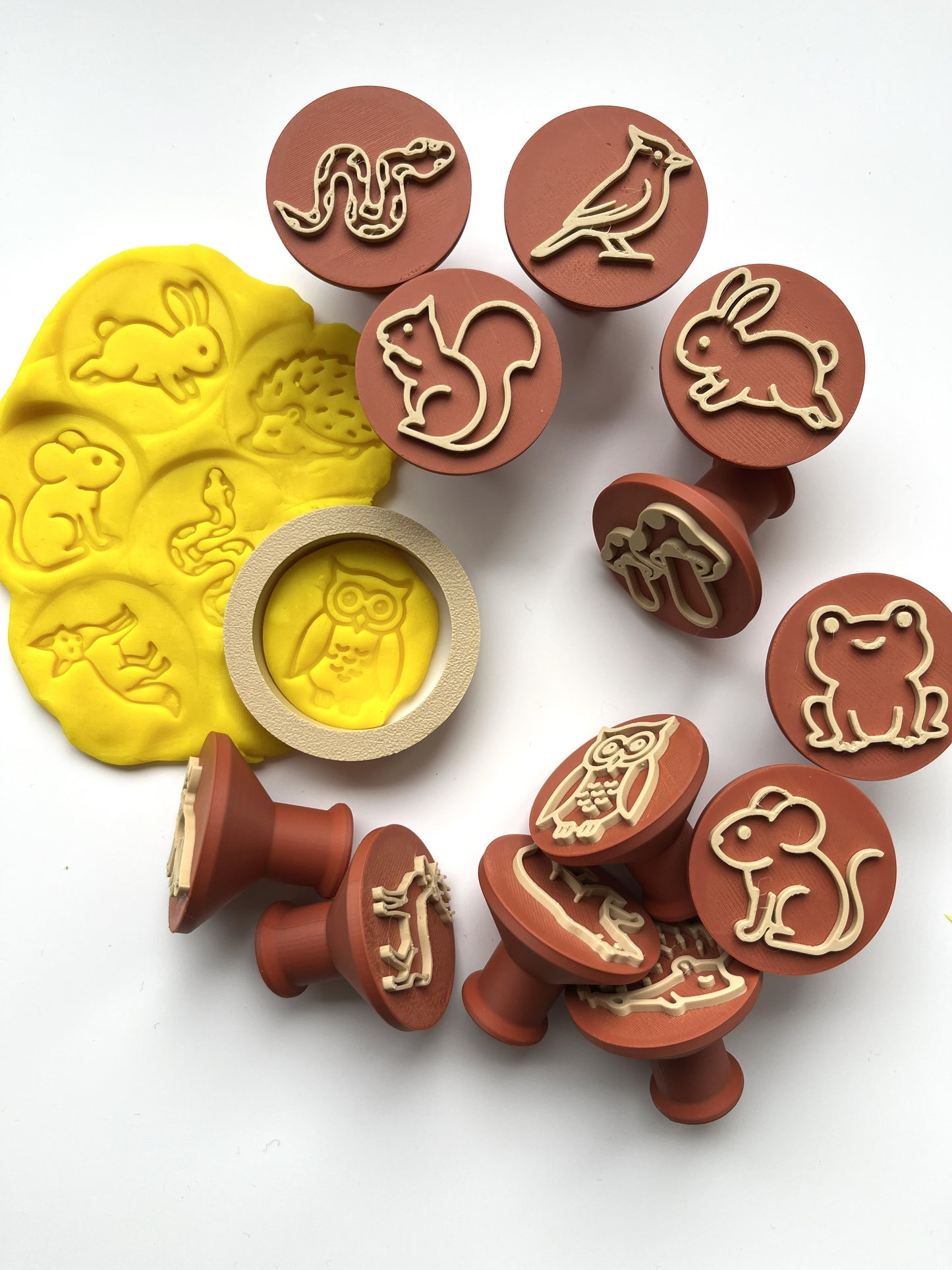 Estampes thématiques pour pâte à modeler 🎨