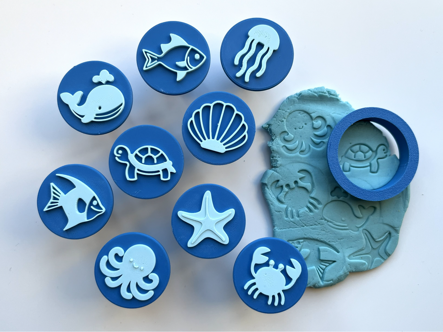 Estampes thématiques pour pâte à modeler 🎨