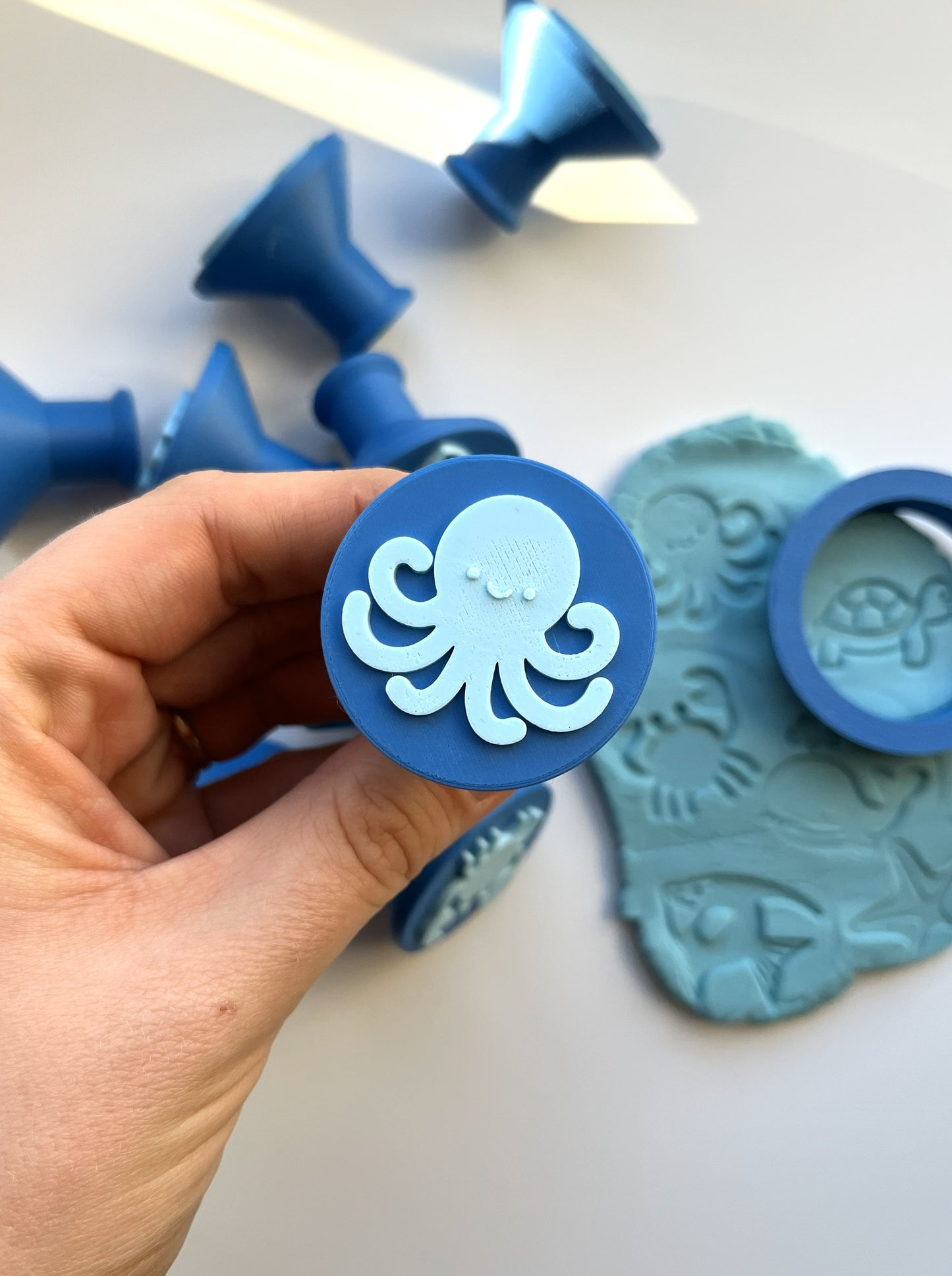 Estampes thématiques pour pâte à modeler 🎨